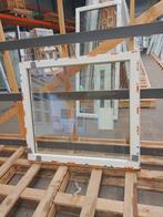 Kunststof Vast kozijn  b120,5 x h110,5 cm Crème -2251-, Doe-het-zelf en Verbouw, Kozijnen en Schuifpuien, Kunststof, Raamkozijn