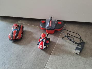 Carrera Nintendo Mini RC Mariokart en Pullback beschikbaar voor biedingen