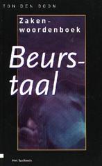 Beurstaal - Zakenwoordenboek - Ton den Boon  De kranten staa, Boeken, Gelezen, Geld en Beleggen, Verzenden, Ton den Boon