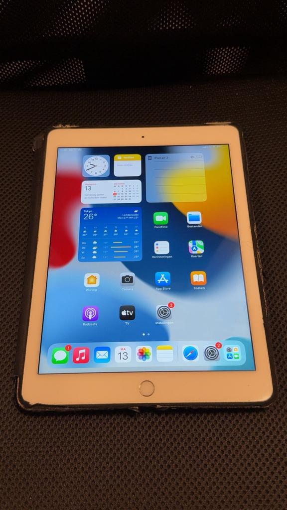 Ipad Air 2 met simkaar mogelijkheid, Computers en Software, Apple iPads, Gebruikt, Apple iPad, Wi-Fi en Mobiel internet, 10 inch