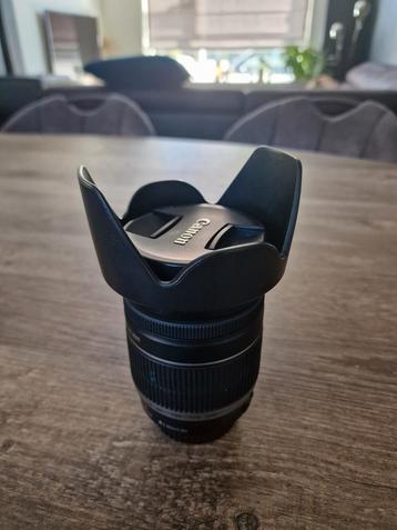 Lens Canon EF-S 18-200mm 3.5-5.6 IS incl Hoya uv filter beschikbaar voor biedingen