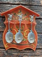 Tinnen lepels op rek, Ophalen of Verzenden