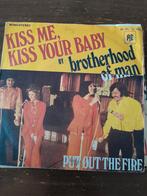 Brotherhood of man 7inch kiss me kiss your baby, Ophalen of Verzenden, Zo goed als nieuw, Pop