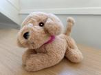Schattige Knuffelhond met Roze Halsband, Kinderen en Baby's, Speelgoed | Knuffels en Pluche, Ophalen of Verzenden, Zo goed als nieuw
