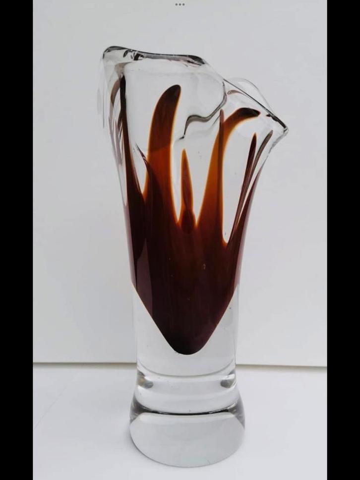 Leerdam unica Emil Kovacs 2004, Antiek en Kunst, Antiek | Glas en Kristal, Ophalen