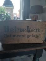 Oude Heineken Krat - 'Het meest getapt', Verzamelen, Ophalen of Verzenden, Gebruikt, Gebruiksvoorwerp