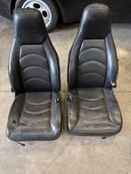 porsche 911 g-model stoelen + achterbankjes (opknapper), Auto-onderdelen, Interieur en Bekleding, Ophalen, Gebruikt, Porsche
