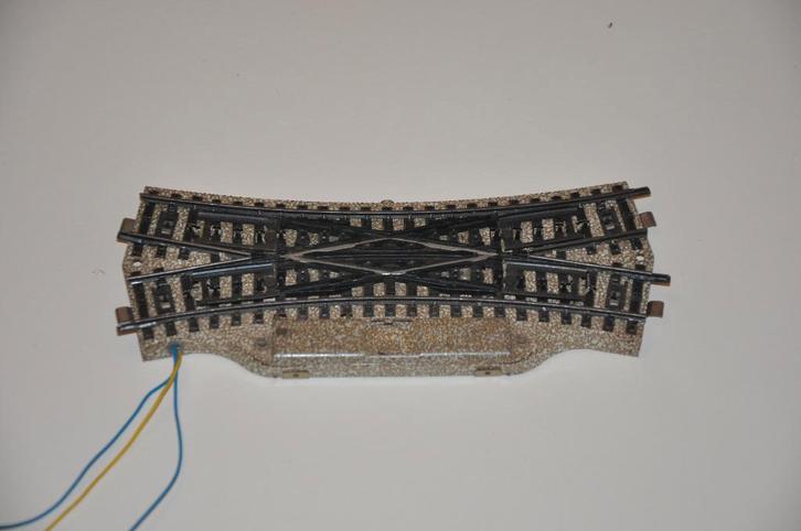 Marklin m rails wissel kruising etc., Hobby en Vrije tijd, Modeltreinen | H0, Gebruikt, Rails, Wisselstroom, Märklin, Analoog