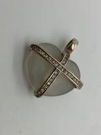 X424 Prachtige zilveren hanger Esprit hart, Ophalen of Verzenden, X, Hart, Zilver