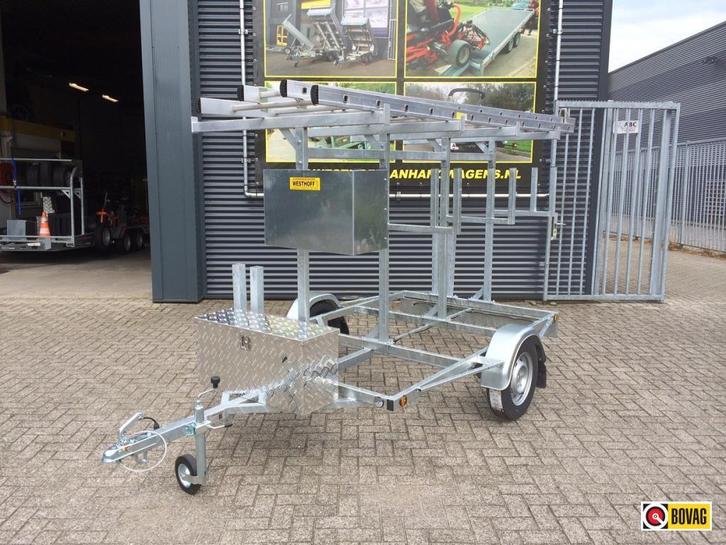 WESTHOFF STEIGER AANHANGWAGEN/ AANHANGER 750KG+COC DOCUMENT, Auto diversen, Aanhangers en Bagagewagens, Nieuw
