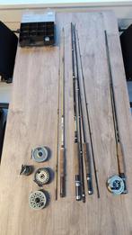 Complete Vliegvis Set, Ophalen of Verzenden, Gebruikt