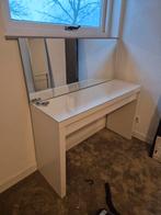 Ikea Malm make-up tafel excl spiegel, Huis en Inrichting, Ophalen, Gebruikt, 100 tot 150 cm, Minder dan 100 cm
