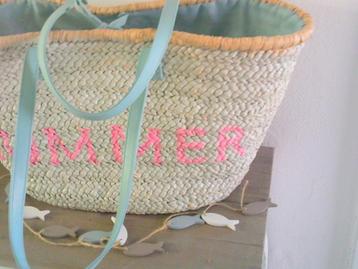RIVIERA MAISON Rieten strandtas SUMMER beschikbaar voor biedingen