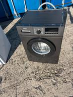 Nette wasmachine zwart keurig 8kg 1400 toeren SoftCare, Ophalen, 1200 tot 1600 toeren, 8 tot 10 kg, Refurbished