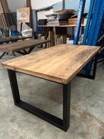 Robuuste eettafel 180 x 100 cm, Zo goed als nieuw, 150 tot 200 cm, Rechthoekig, 50 tot 100 cm