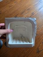 Vintage zeepbakje, zie beschadiging!, Ophalen of Verzenden, Gebruikt, Glas of Kopje
