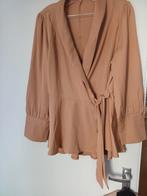 Beige Shein wikkeljasje - Maat XL, Beige, Maat 46/48 (XL) of groter, Ophalen of Verzenden, Zo goed als nieuw