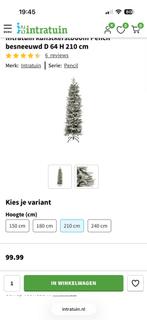 Pencil kerstboom 2,10m hoog, Ophalen of Verzenden, Zo goed als nieuw