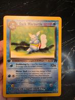 Dark Wartortle 1st Edition - Zeldzaam!, Ophalen of Verzenden, Gebruikt, Losse kaart