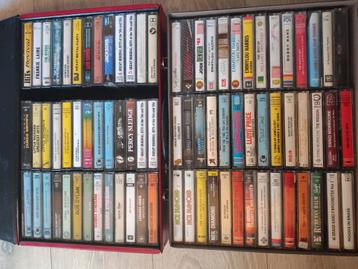 82 stuks voorbespeelde cassettebandjes! 5 euro per stuk! beschikbaar voor biedingen