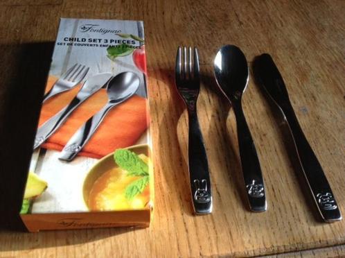 Fontignac - 3 delig kinderbestek - nieuw , in de verpakking, Kinderen en Baby's, Kraamcadeaus en Geboorteborden, Nieuw, Ophalen of Verzenden