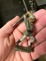 Lineol soldaat slaat met geweer, Ophalen of Verzenden