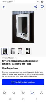 Riviera Maison Hamton mirror, Huis en Inrichting, Woonaccessoires | Spiegels, Ophalen, Minder dan 50 cm, Rond, Zo goed als nieuw