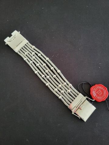 BAND OF ANGELS 925 ZILVER ARMBAND 19 CM NIEUW 134 GRAM beschikbaar voor biedingen