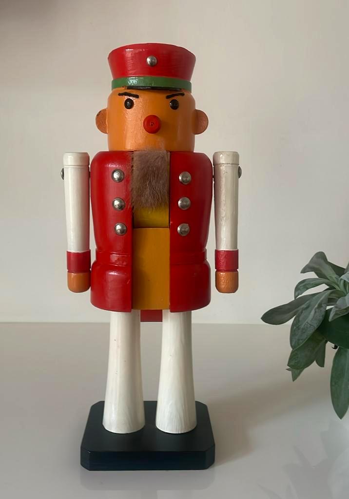 Duitse houten notenkraker, Diversen, Kerst, Zo goed als nieuw, Ophalen of Verzenden