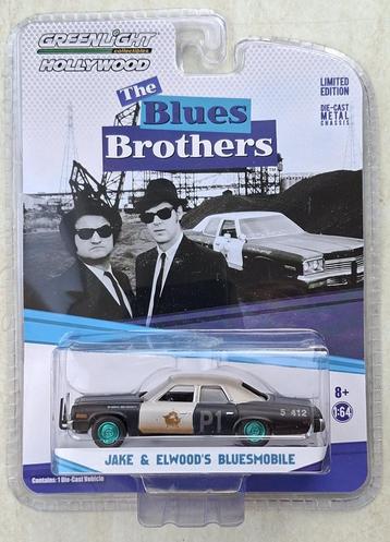 Jake & Elwood's Bluesmobile v Greenlight Chase Dodge Monaco beschikbaar voor biedingen