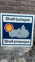 Shell plaat, Ophalen, Gebruikt, Reclamebord