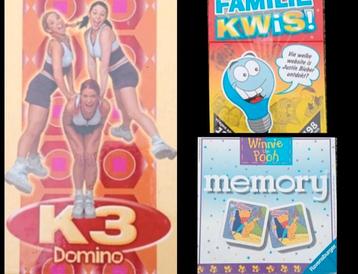 Kinder Spellen Pakket: K3, Winnie de Pooh, Familie Kwis beschikbaar voor biedingen