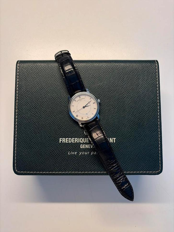 Frederique Constant Horloge, Sieraden, Tassen en Uiterlijk, Horloges | Heren, Zo goed als nieuw, Polshorloge, Overige merken, Staal