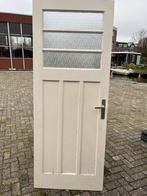 Jaren 1920/30 deur 210,5 x 82,5 x 3,5cm netjes, Ophalen, Gebruikt, 80 tot 100 cm, Binnendeur