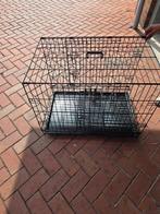 Nooit gebruikte hondenbench, Ophalen