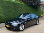 BMW 5-serie 545i AUTOMAAT/AIRCO IJSKOUD/XENON/LEER/PDC V+A!, Auto's, Automaat, Achterwielaandrijving, Zwart, Bedrijf