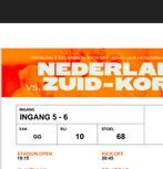 3x kaartjes Nederland-Korea vrouwen 2- december, Tickets en Kaartjes, Losse kaart, Drie personen of meer, December, Nederlands elftal
