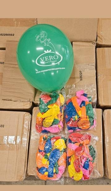 Ballonnen met reclame tekst 10 zakken van 50 stuks beschikbaar voor biedingen