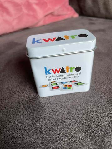 Kwatro mini reisspel in blik beschikbaar voor biedingen