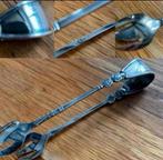 Zwaar verzilverde suiker tang Paardenkop r 90, Antiek en Kunst, Ophalen of Verzenden