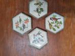 4 antieke Florentijnse onderzetters, prima staat. Opsturen, Antiek en Kunst, Ophalen of Verzenden