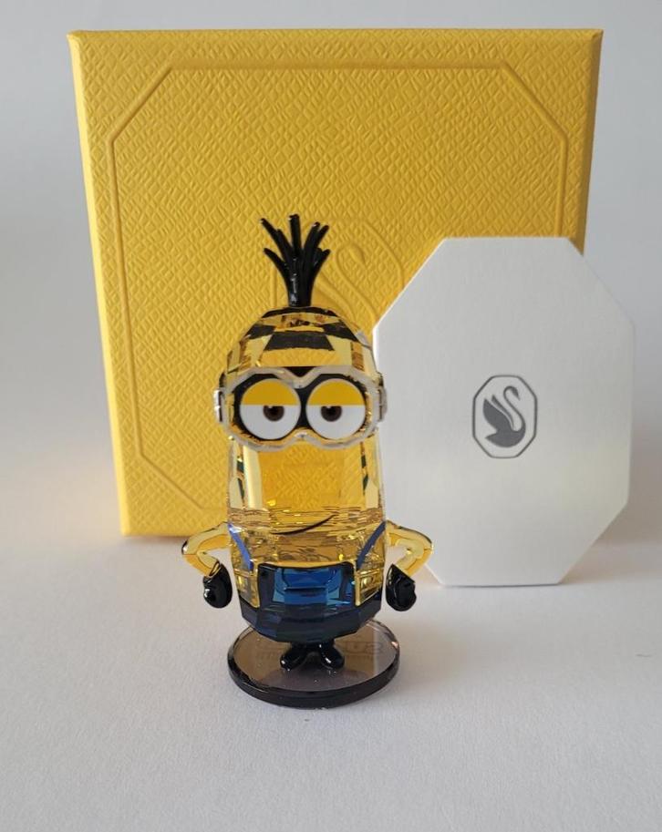 Swarovski Minions Kevin Kristallijn Shop, Verzamelen, Swarovski, Zo goed als nieuw, Figuurtje, Verzenden