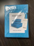 Nieuw 1-persoons dekbedovertrek + sloop, Eenpersoons, Blauw, Dekbedovertrek, Nieuw