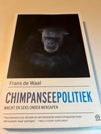 Frans de Waal - Chimpanseepolitiek, Boeken, Ophalen of Verzenden, Zo goed als nieuw, Frans de Waal