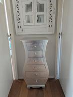 Zilveren ladenkast met Oosterse sfeer, Huis en Inrichting, Overige materialen, Gebruikt, 5 laden of meer, 100 tot 150 cm