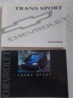 Chevrolet transport handleiding / instructieboek, Ophalen of Verzenden