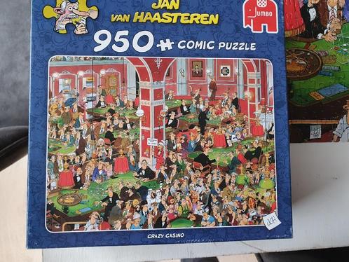Puzzel Jan v Haasteren 950 stukjes Casino, Hobby en Vrije tijd, Denksport en Puzzels, Zo goed als nieuw, Legpuzzel, 500 t/m 1500 stukjes