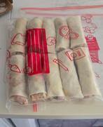 Loempia's en pulled chicken te koop, Ophalen