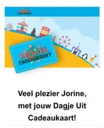 Dagje Uit Cadeaukaart - digitaal, Eén persoon, Kortingsbon