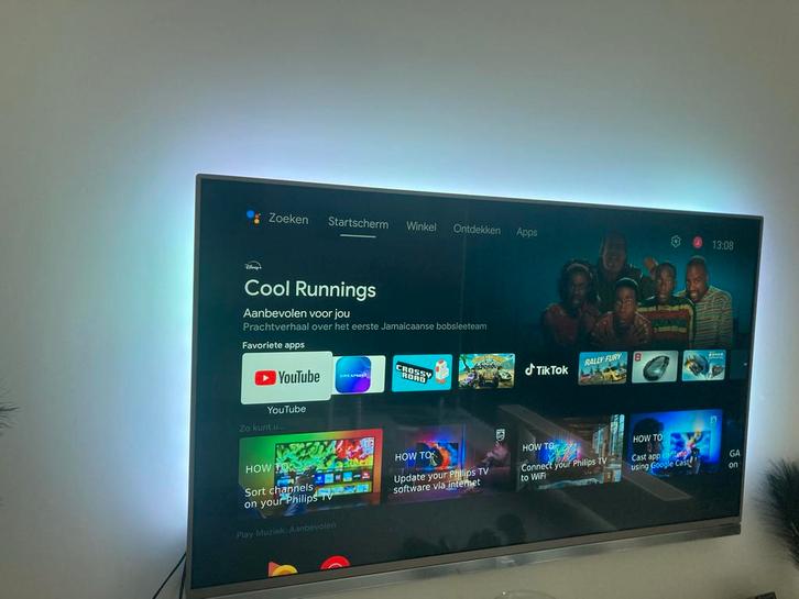 Philips Smart TV Ambilight LED - Full HD. 55 inch, Audio, Tv en Foto, Televisies, Zo goed als nieuw, LED, 100 cm of meer, Full HD (1080p)